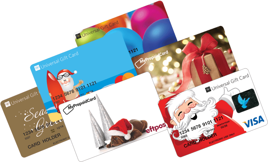 Assorted Gift Cards Collection