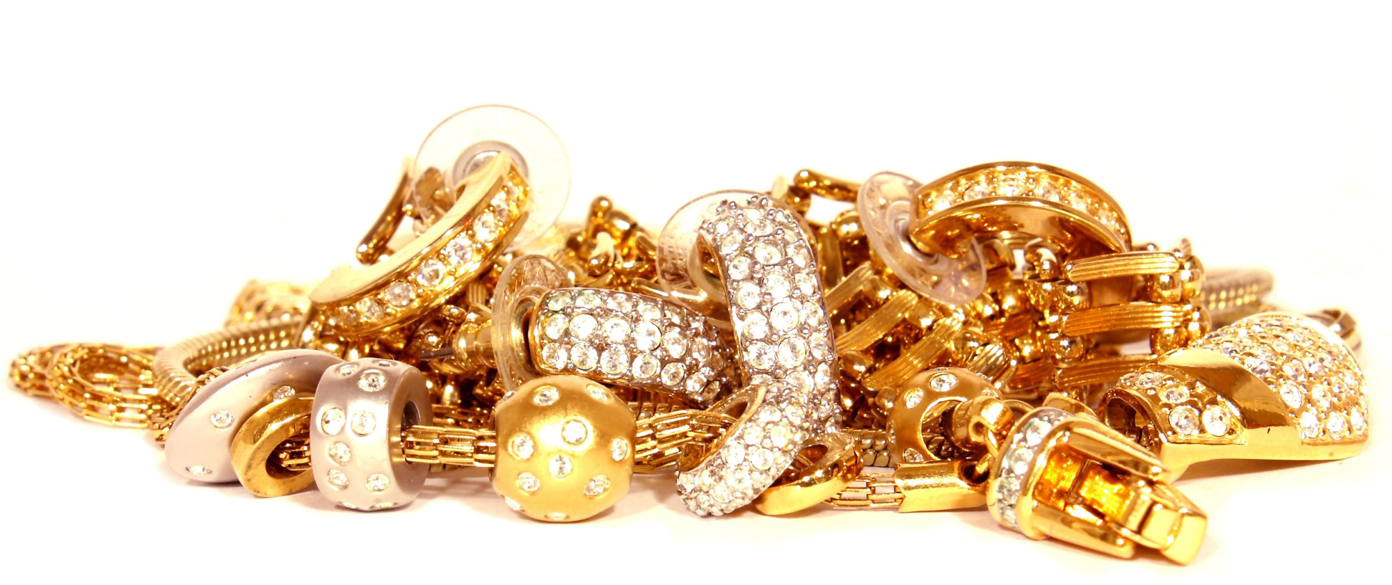 Assorted Gold Jewelrywith Diamonds