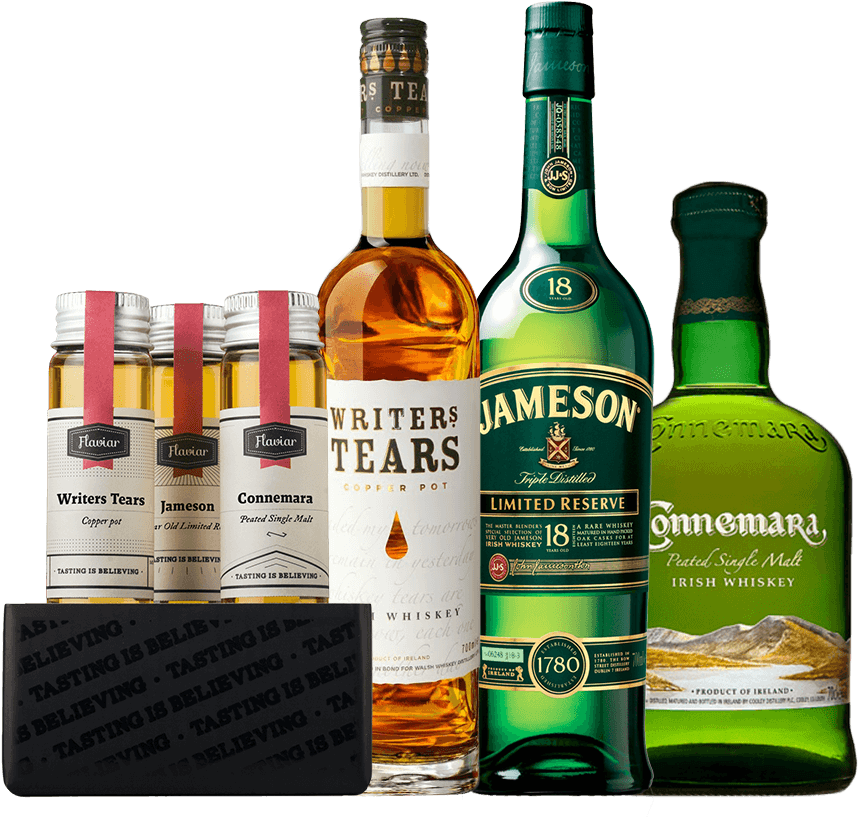 Assorted Irish Whiskey Selection