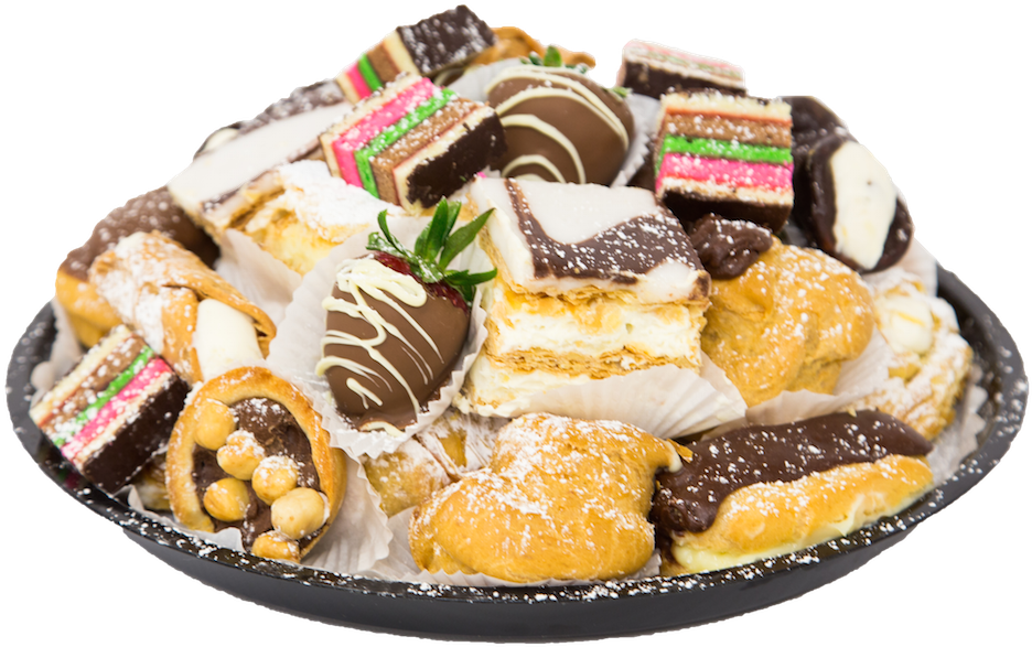 Assorted Italian Pastries Platter