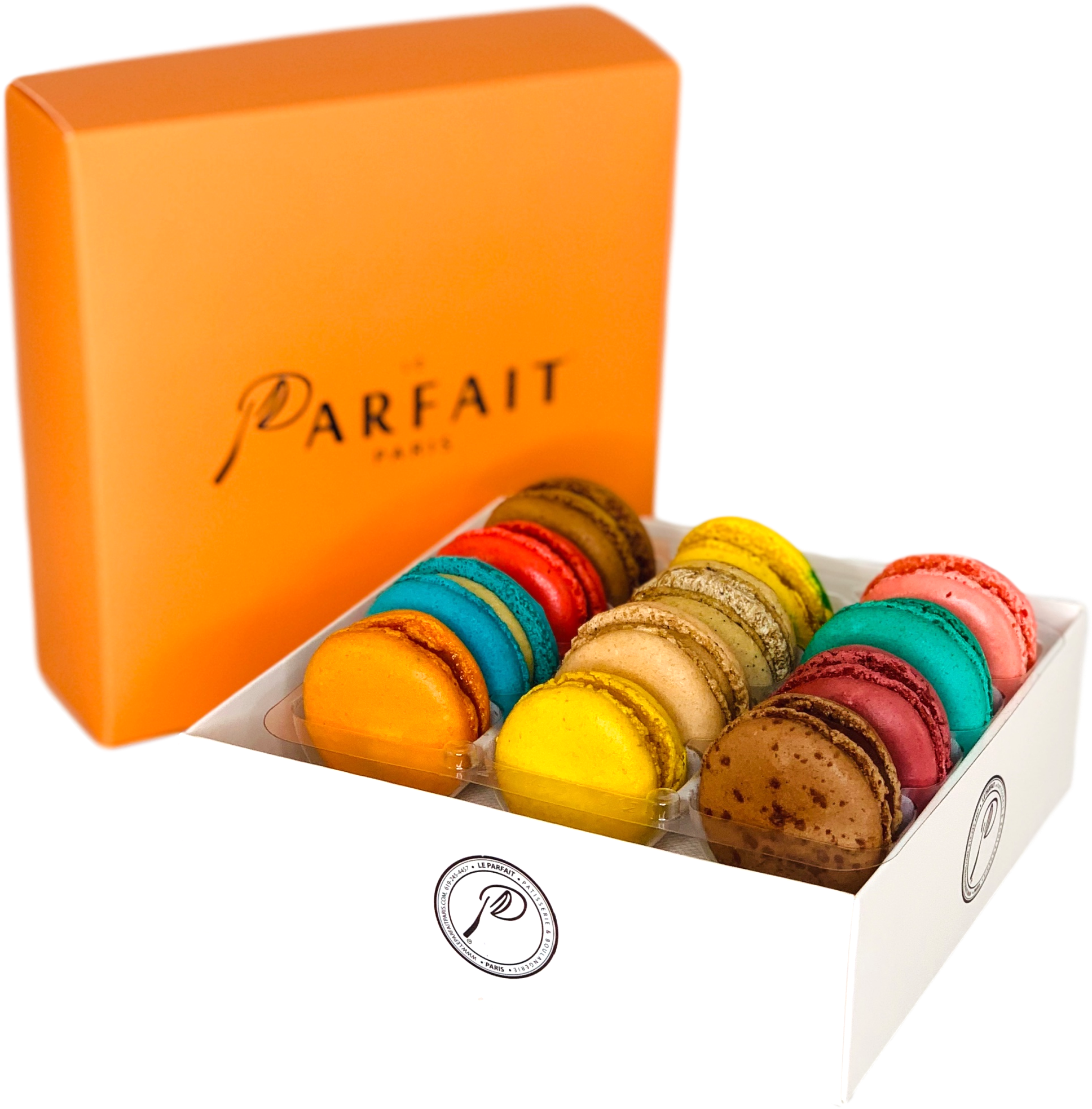 Assorted Macaronsin Parfait Box