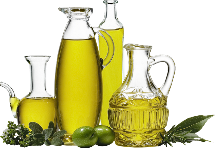 Assorted Olive Oil Bottles