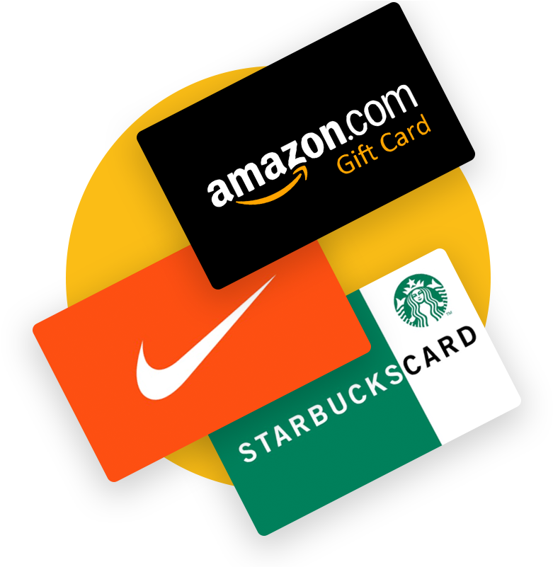 Assorted Popular Gift Cards