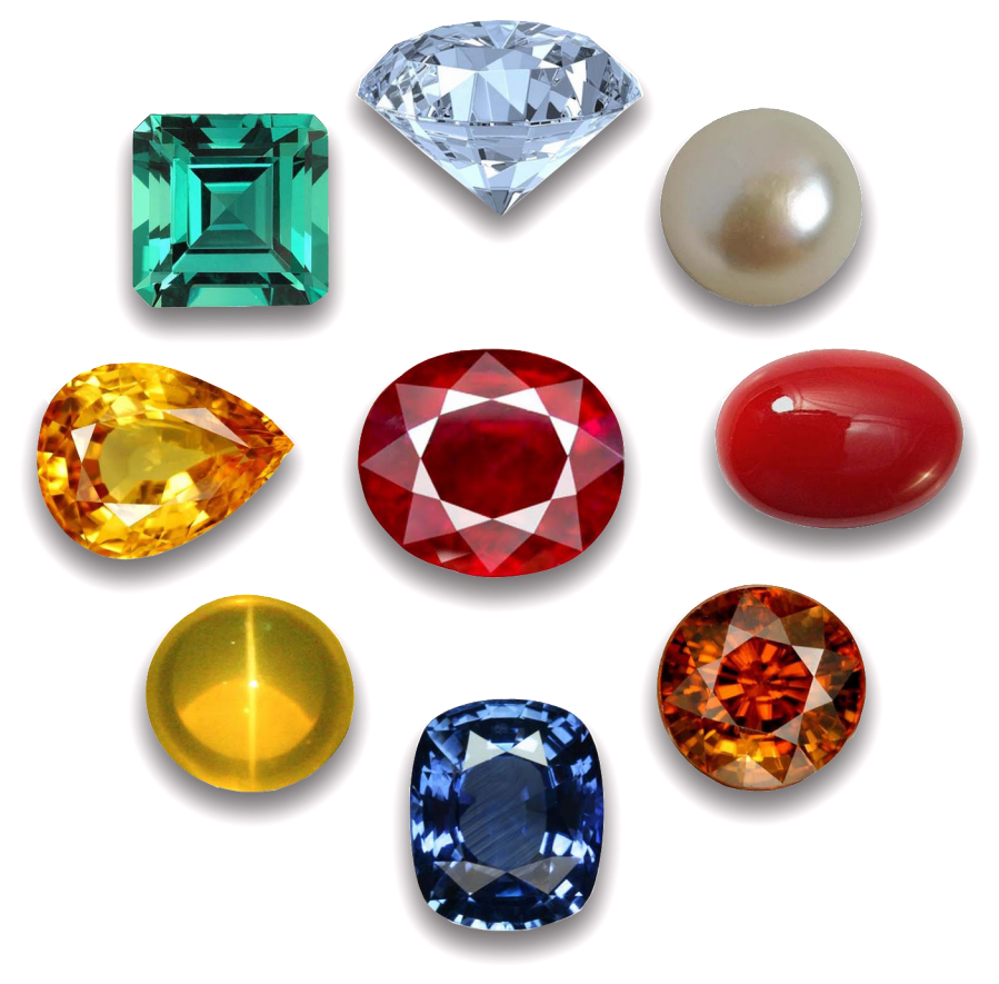 Assorted Precious Gemstones Collection