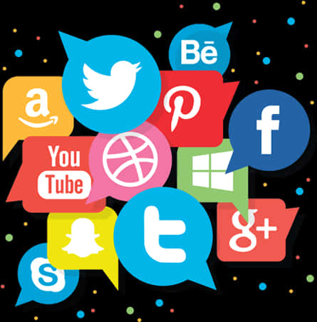 Assorted Social Media Icons