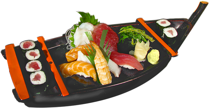 Assorted Sushi Platter Boat