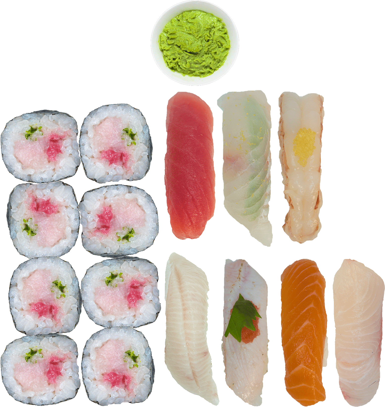 Assorted Sushiand Sashimi Selection