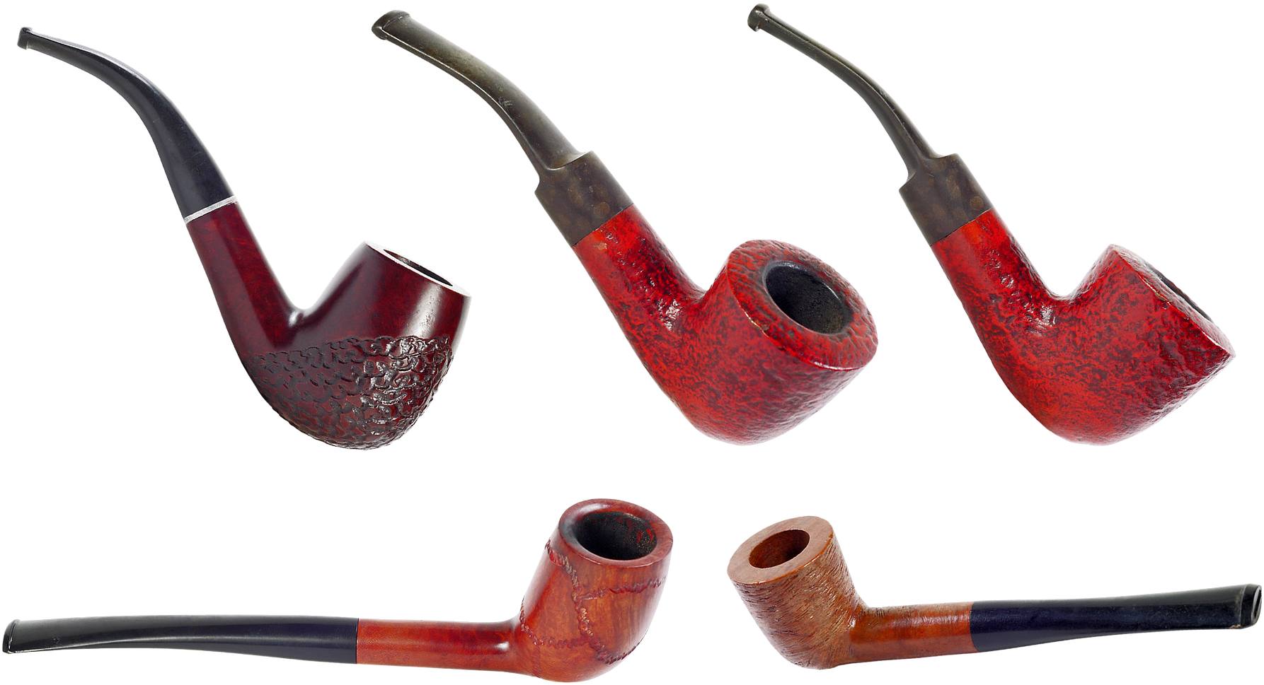 Assorted Tobacco Pipes