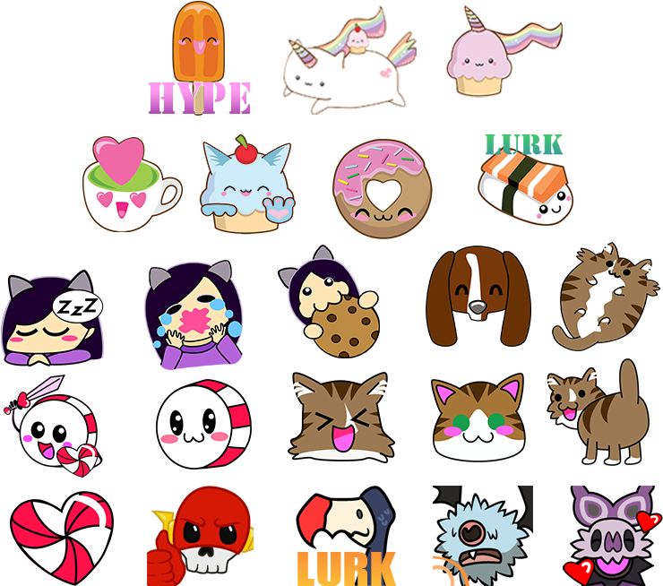 Assorted_ Twitch_ Emotes_ Collection