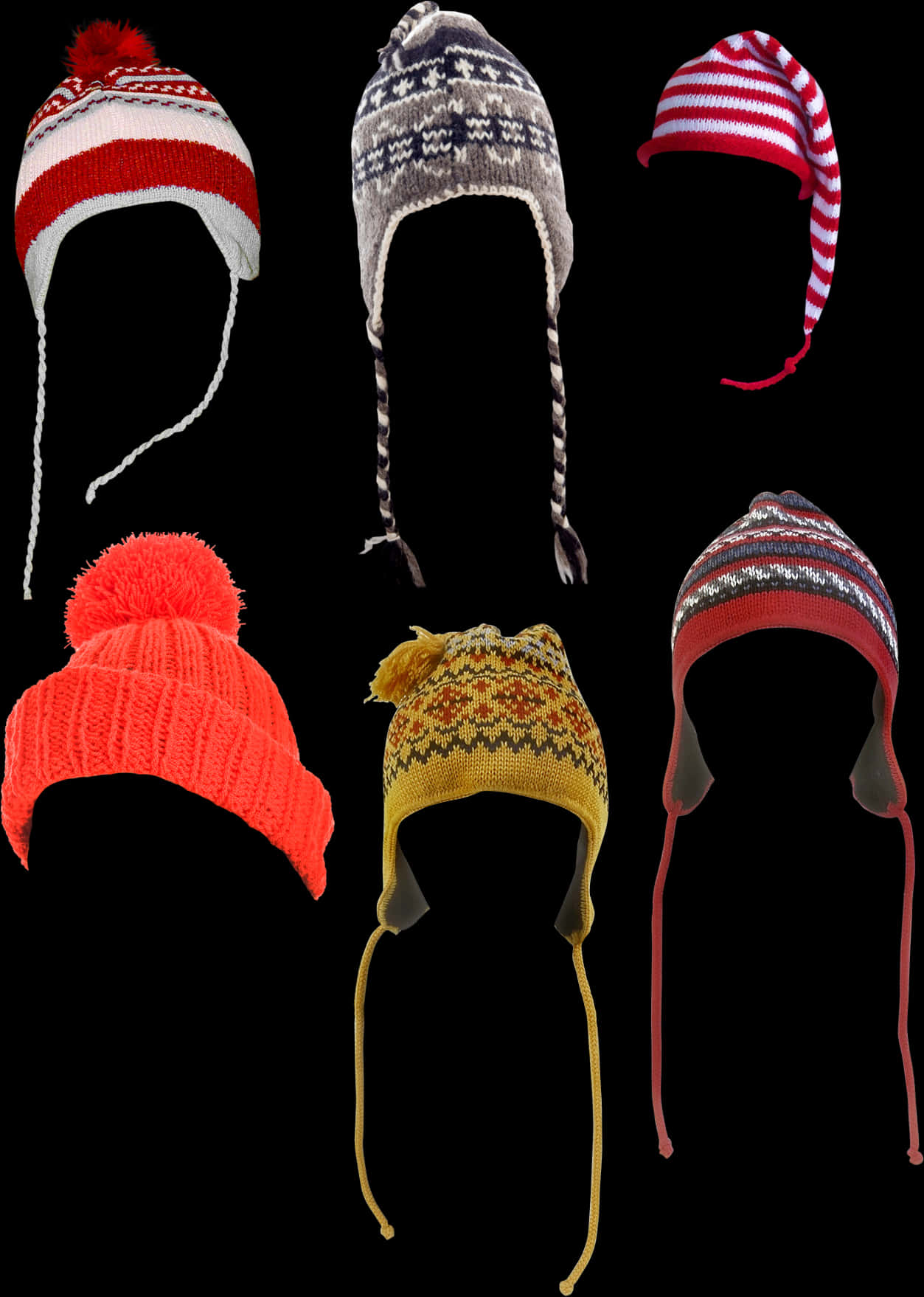 Assorted Winter Hats Collection