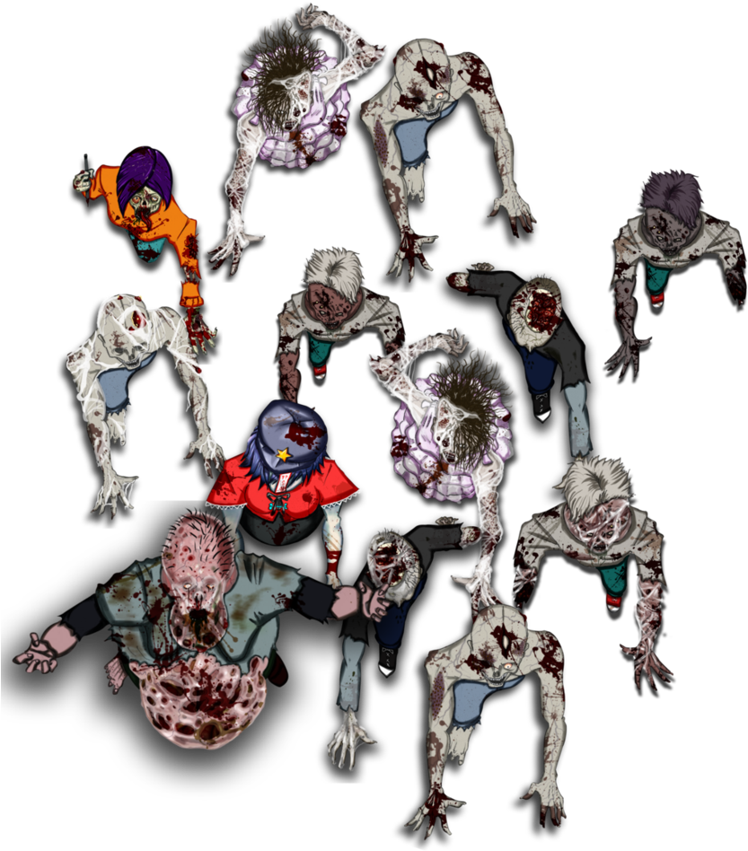 Assorted_ Zombie_ Illustrations