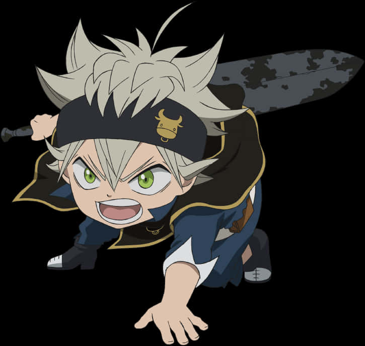 Asta Black Clover Anime Character