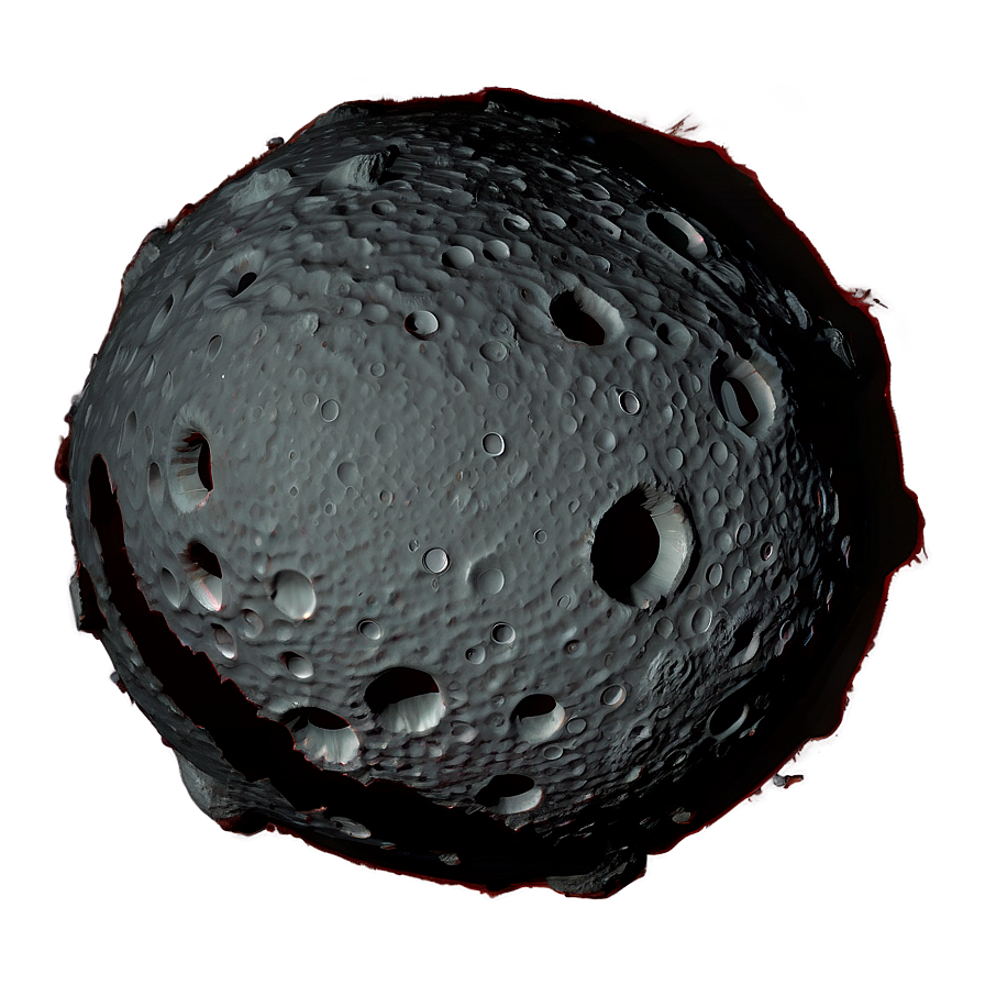 Asteroid Crater Space Png 06132024