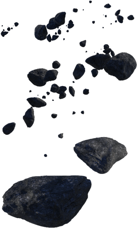 Asteroid Fieldin Space