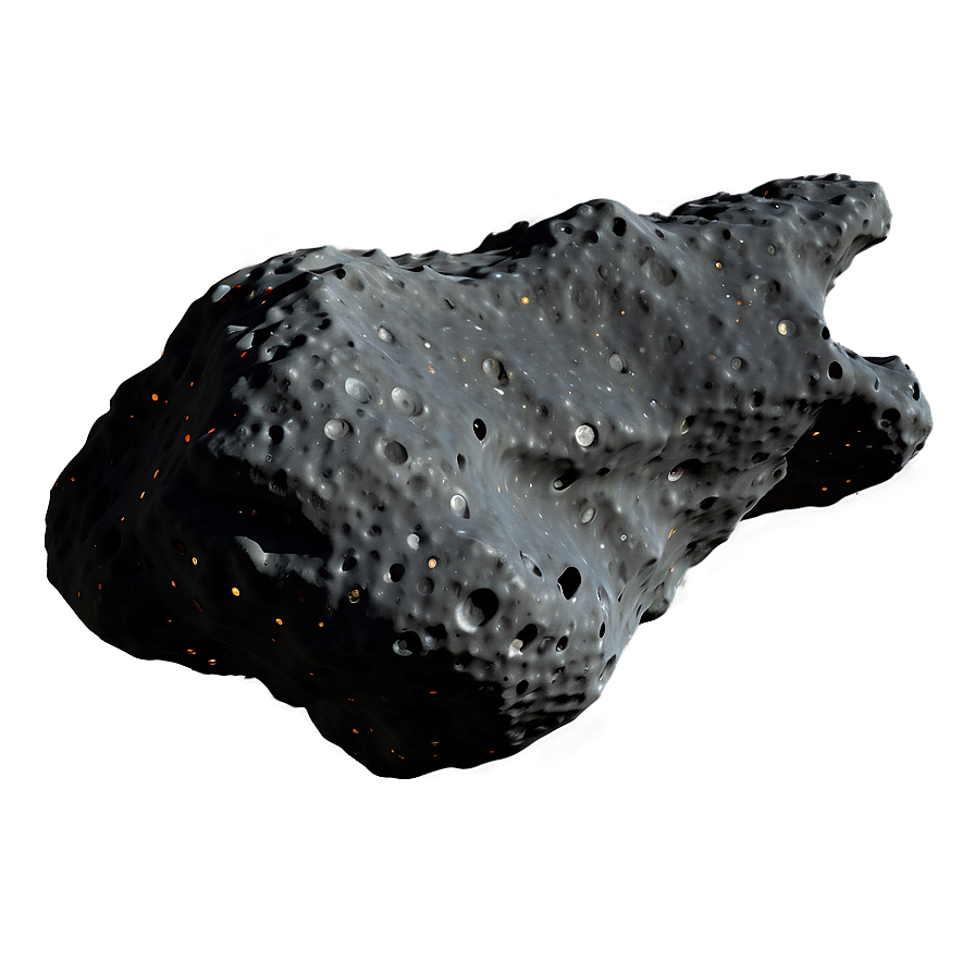 Asteroid In The Night Sky Png Blu