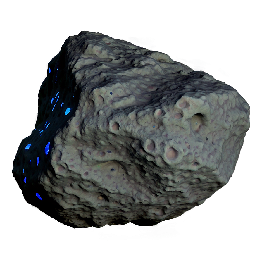 Asteroid In The Night Sky Png Kji66