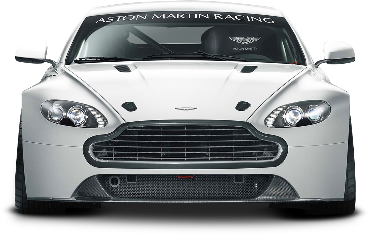 Aston Martin Racing Car Front View