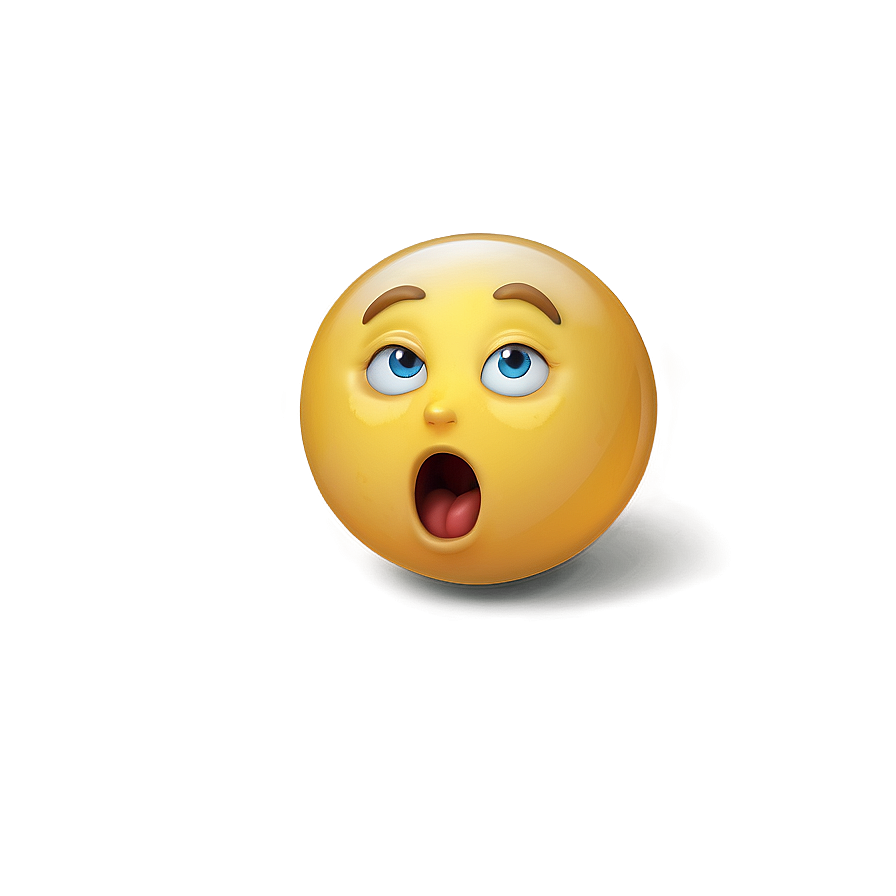 Astonished Emoji Icon Png Ctr51