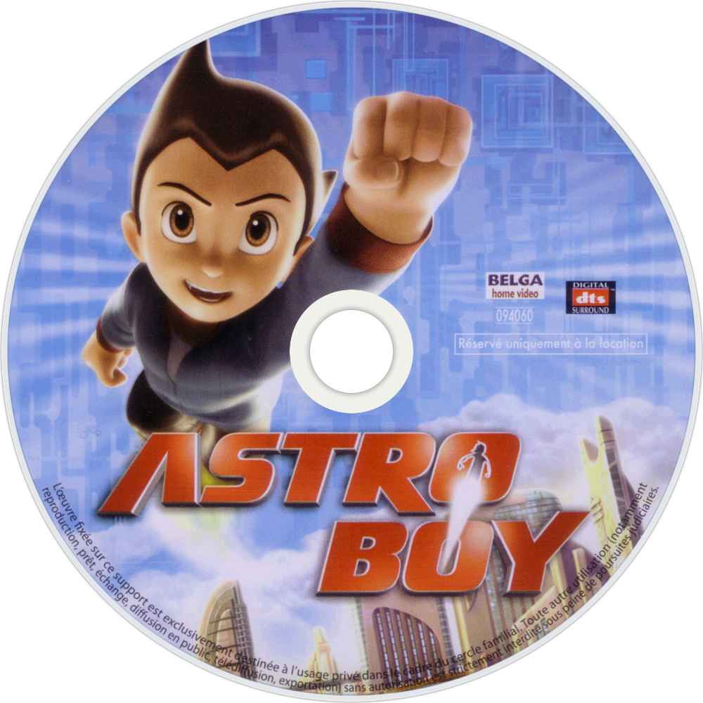 Astro Boy D V D Cover Art