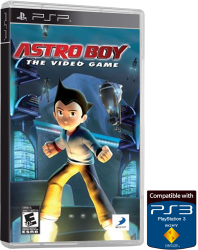 Astro Boy P S P Video Game Cover