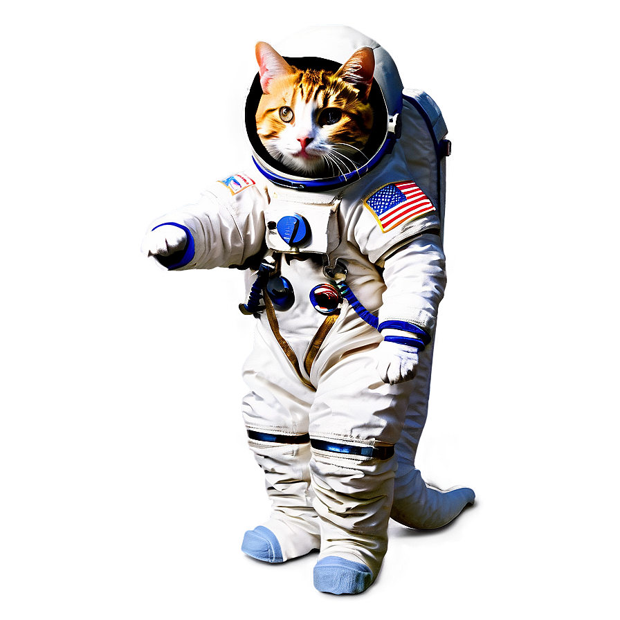 Astronaut Cat Png Goc