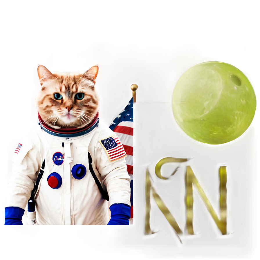 Astronaut Cat Png Rrw78