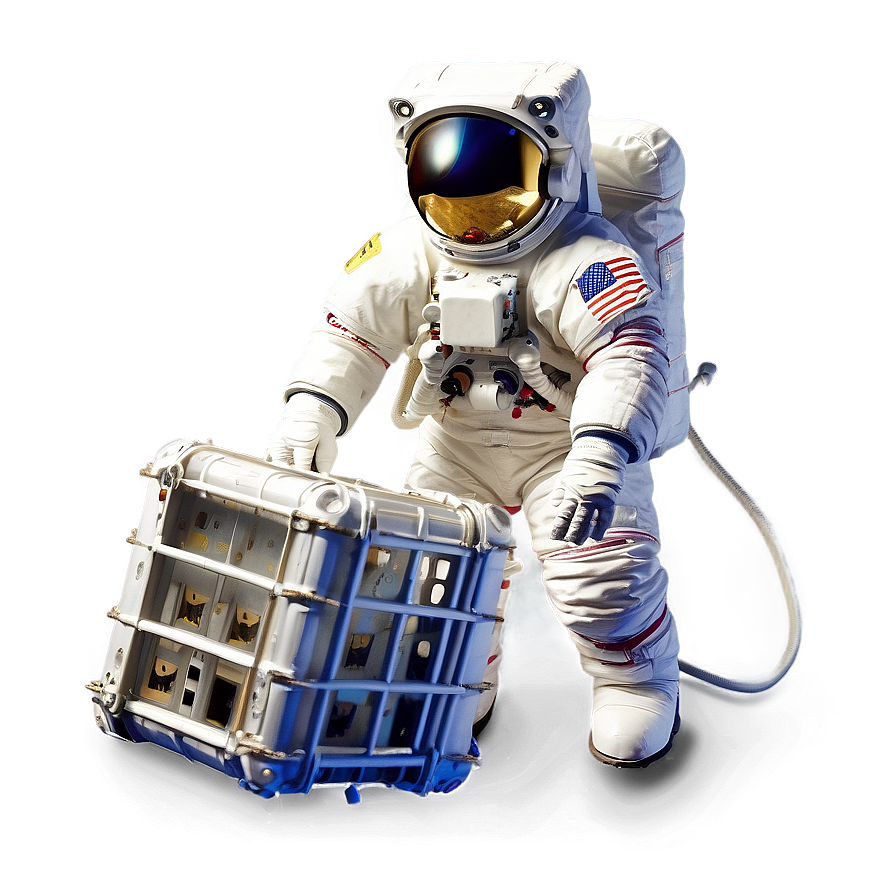 Astronaut In Lunar Lander Png 47