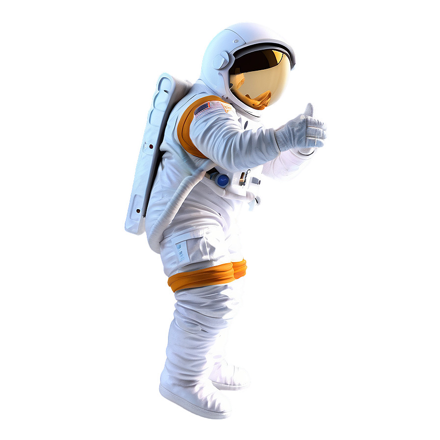 Astronaut In Space Png 05032024