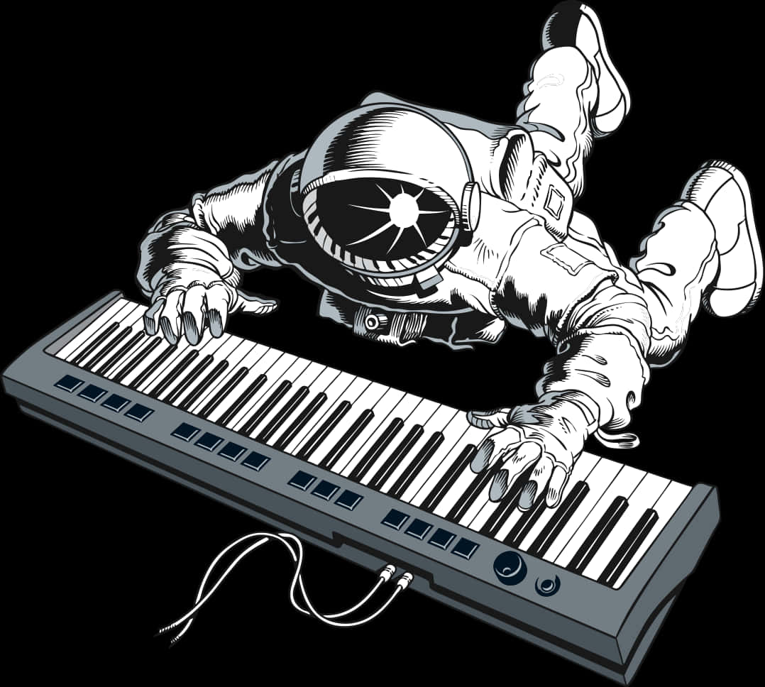 Astronaut Keyboard Performance