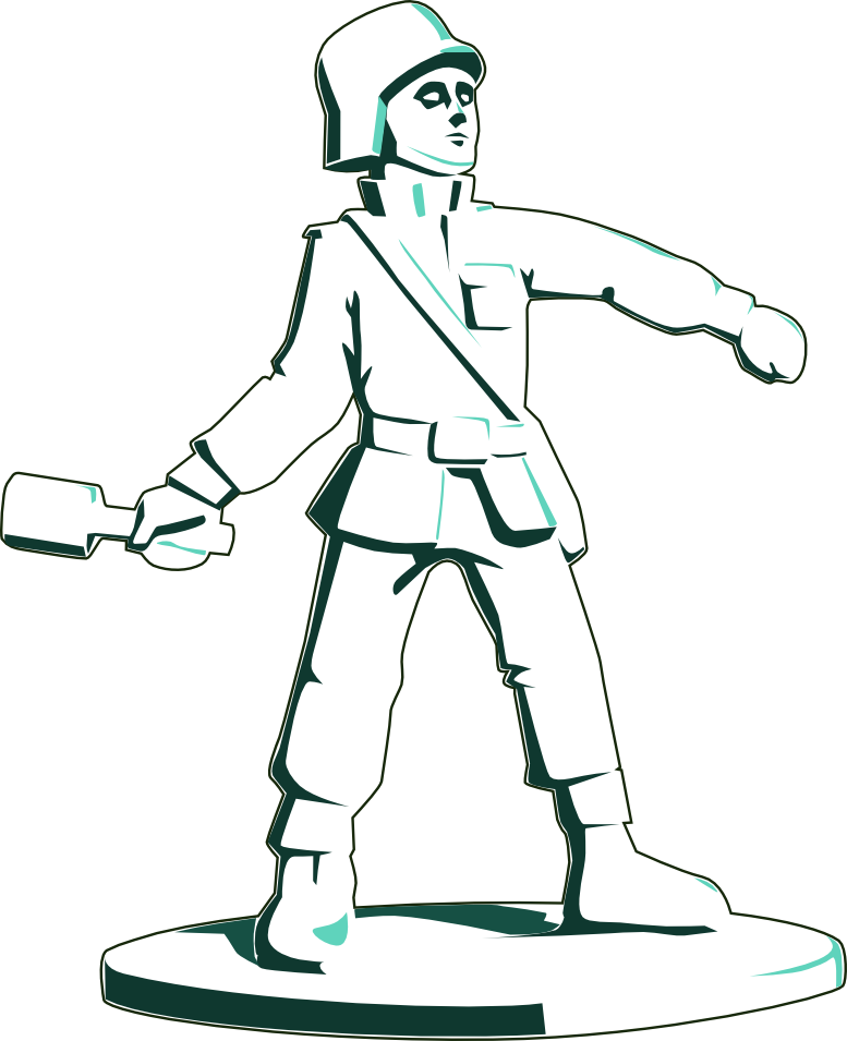 Astronaut Statue Coloring Page