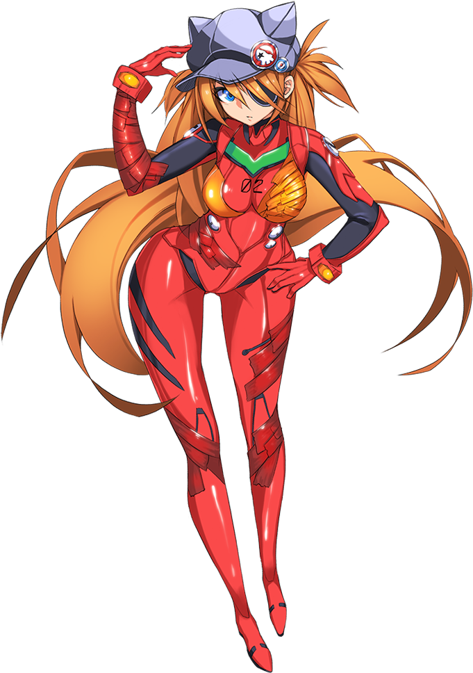 Asuka Langley Soryu Posingin Plugsuit