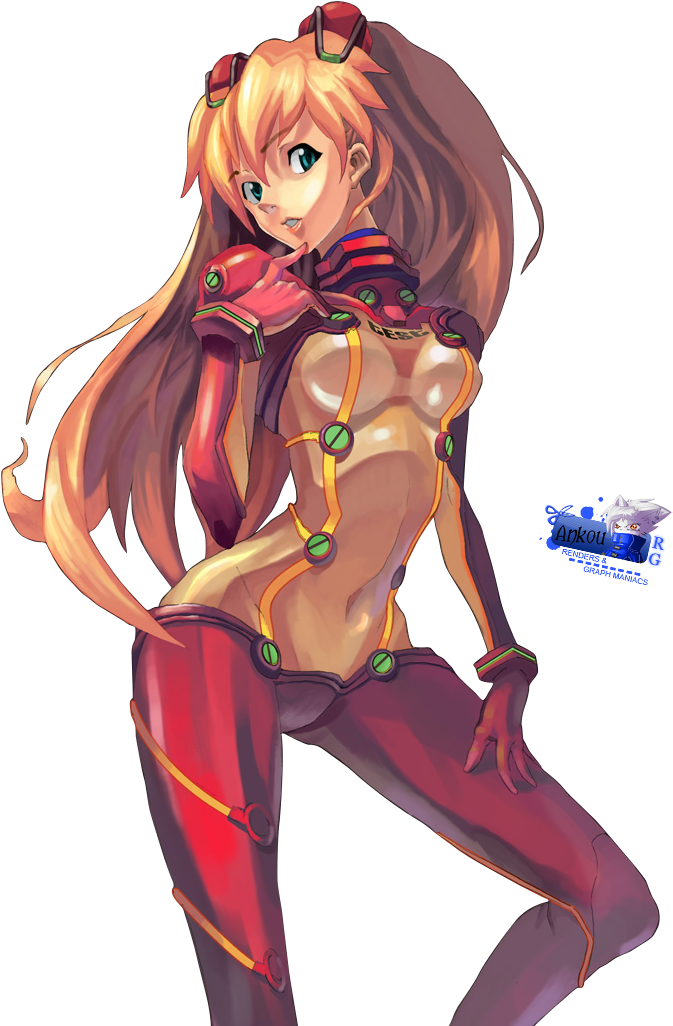 Asuka Langley Soryu Stylish Pose