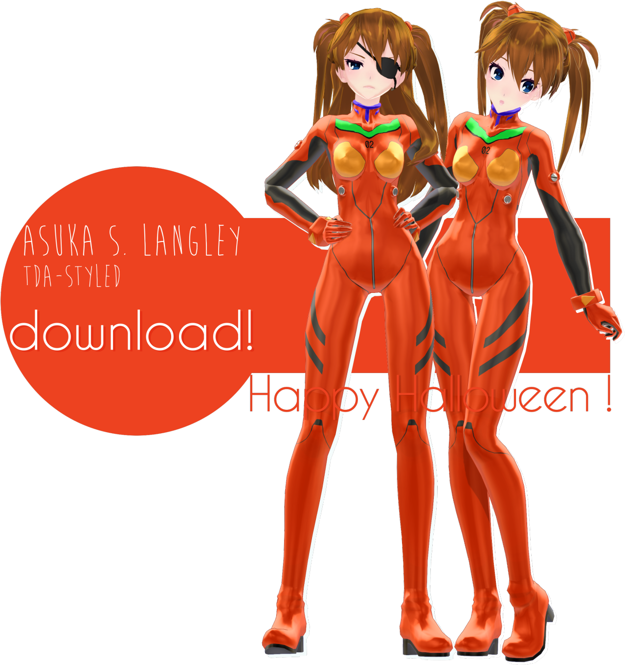 Asuka Langley T D A Styled Halloween