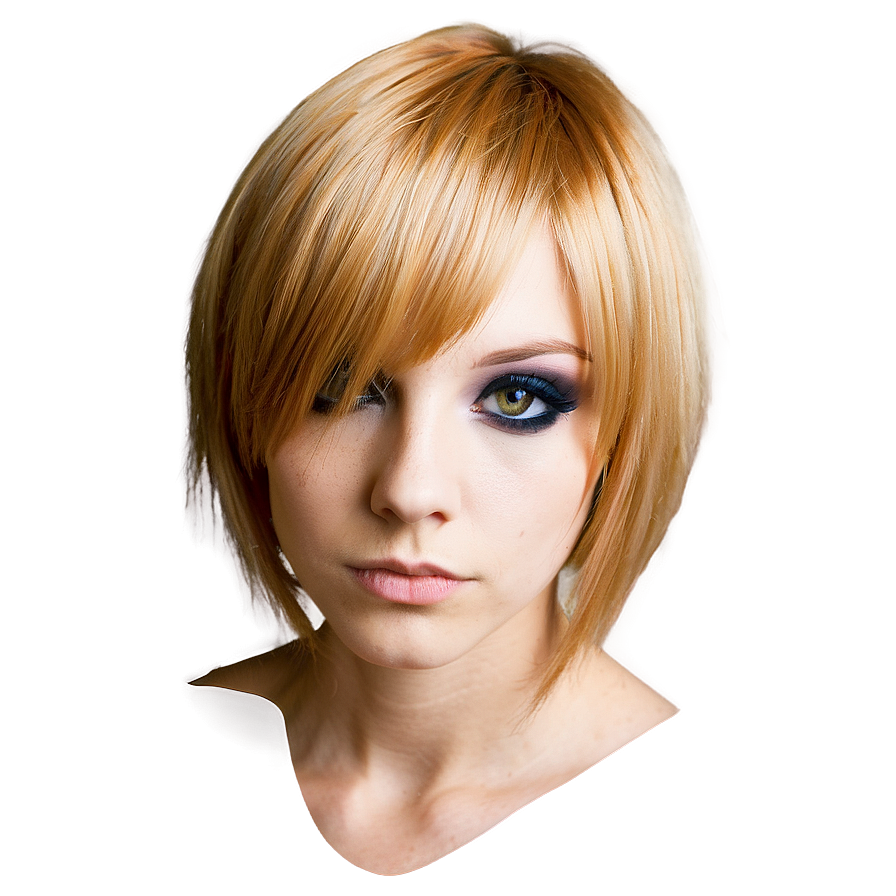 Asymmetrical Emo Haircut Png Tqv46