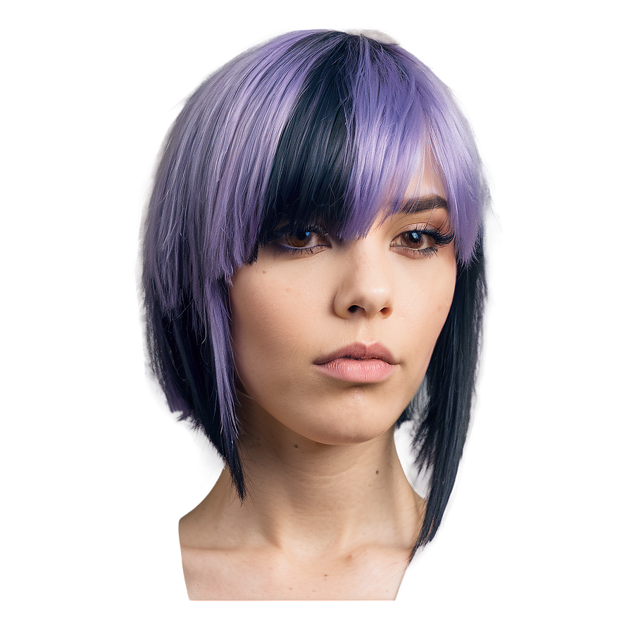 Asymmetrical Emo Haircut Png Wga34