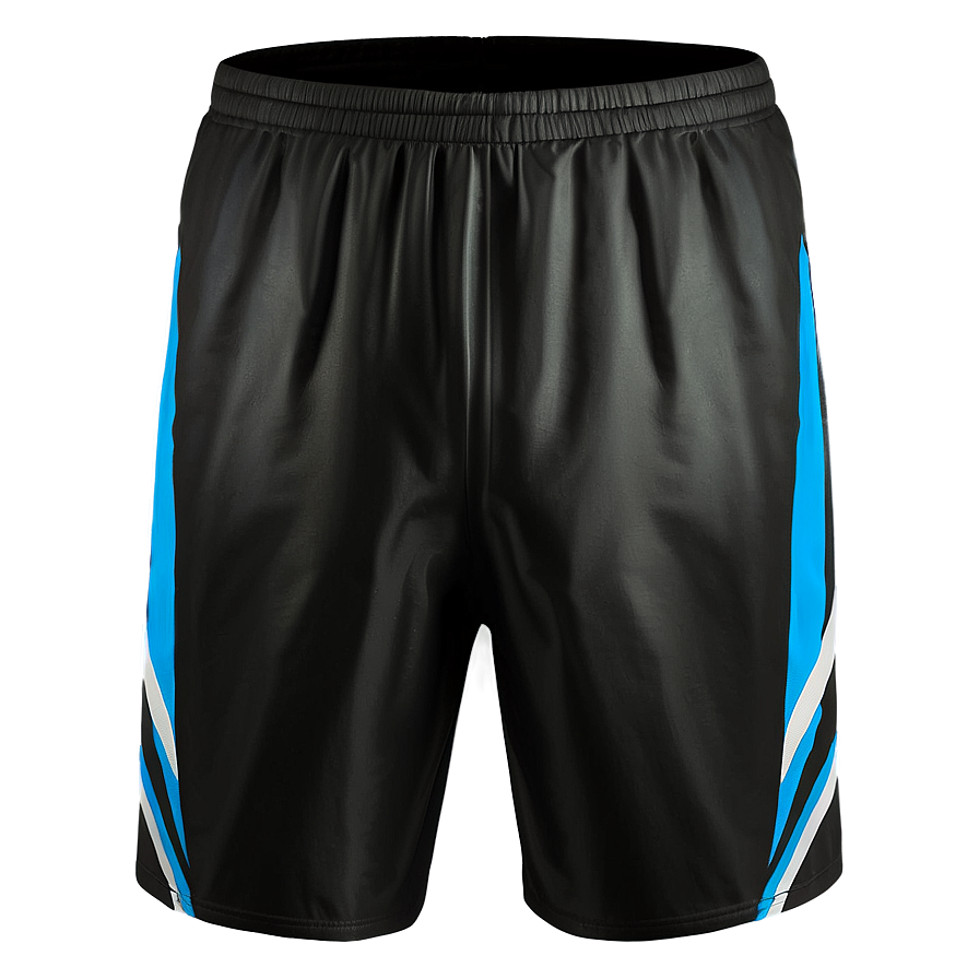 Athletic Black Shorts Png 06132024