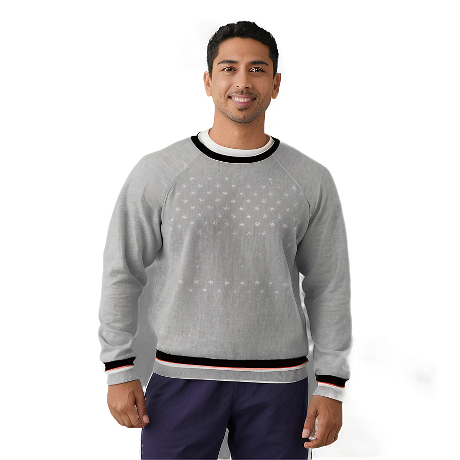 Athletic Crewneck Jumper Png 06272024