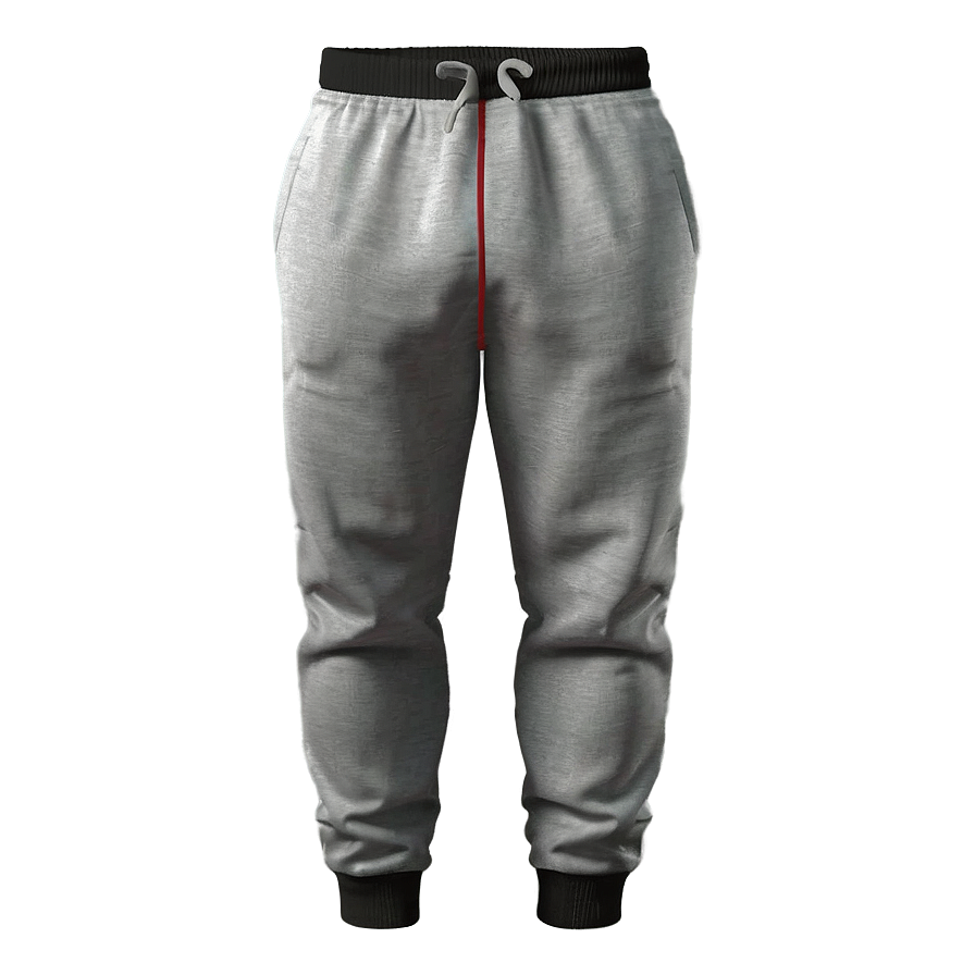 Athletic Grey Sweatpants Png 44