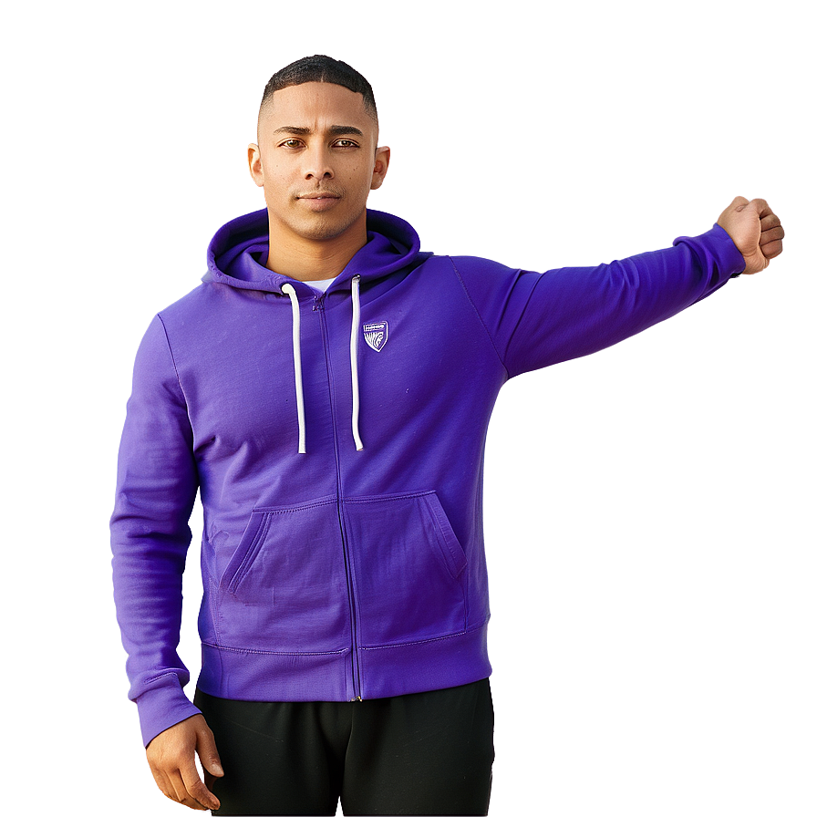 Athletic Purple Hoodie Artwork Png 53