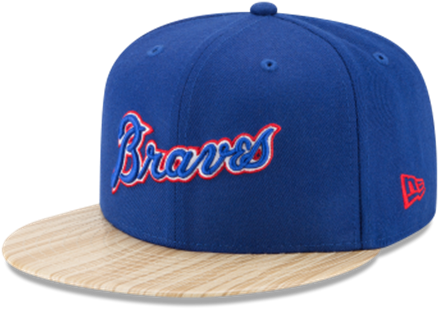 Atlanta Braves Blue Capwith Logo