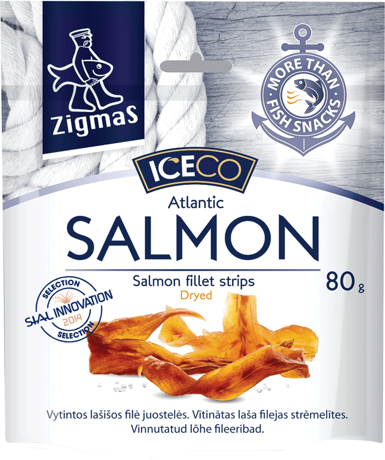 Atlantic Salmon Snack Packaging
