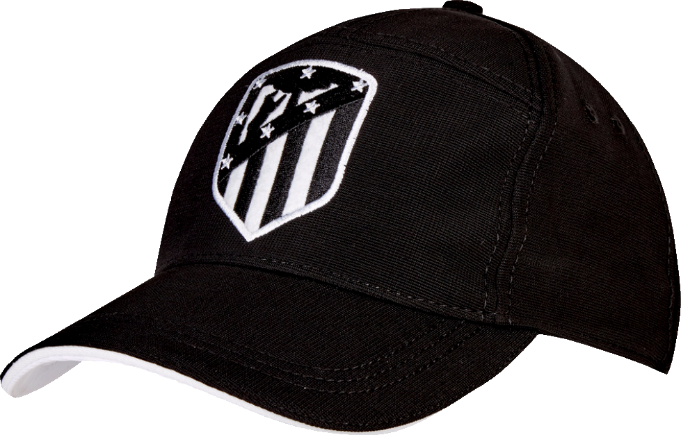 Atletico Madrid Logo Black Cap