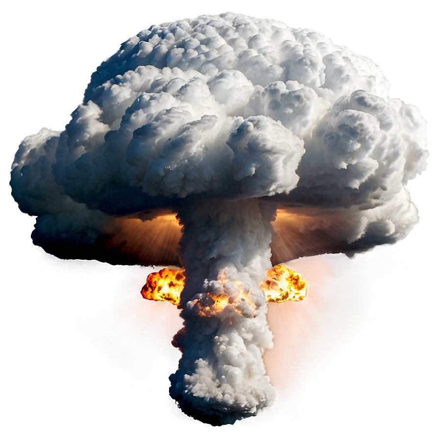 Atomic Bomb Mushroom Cloud Png 04302024