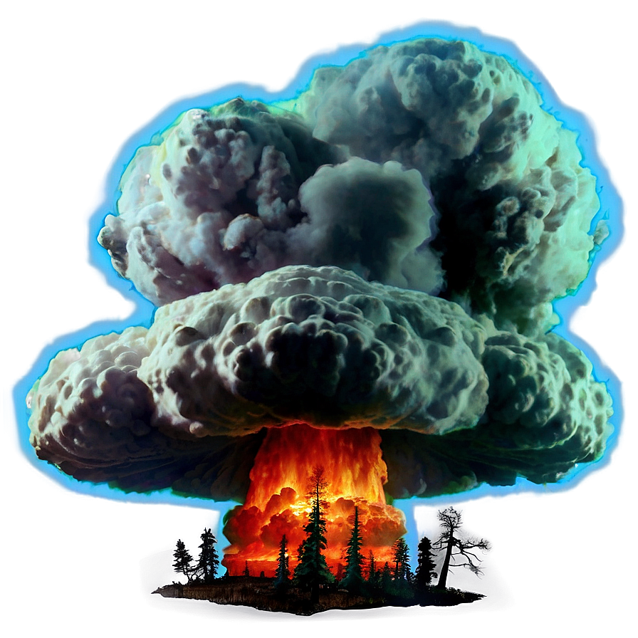 Atomic Bomb Mushroom Cloud Png 06122024