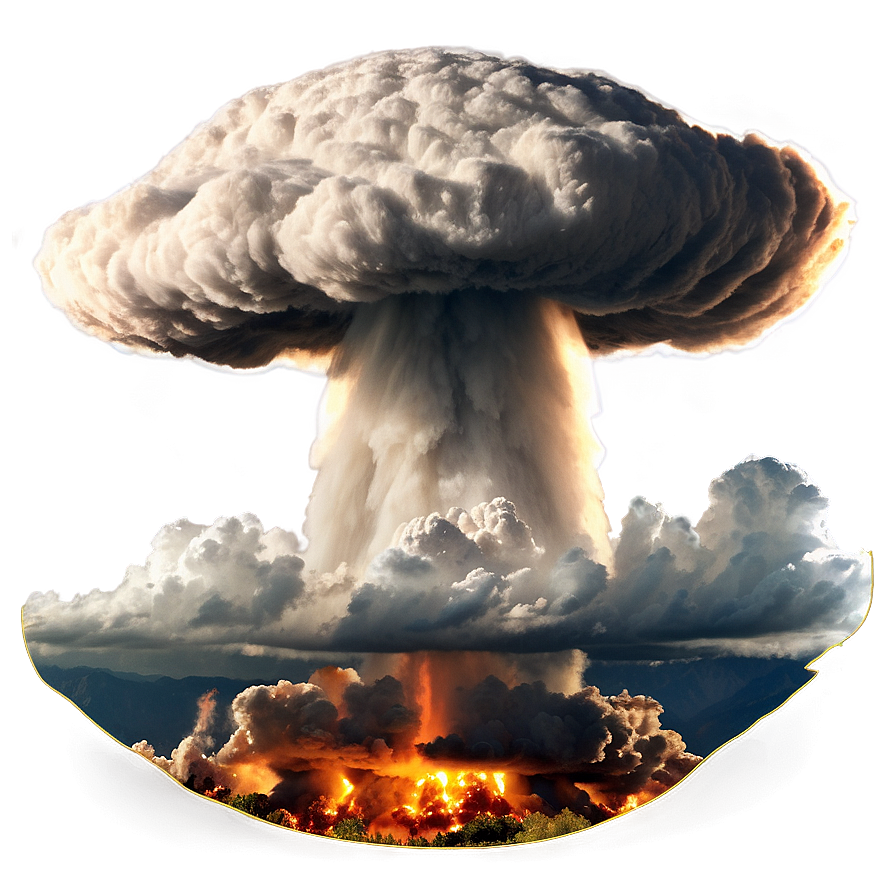 Atomic Bomb Mushroom Cloud Png Fpt