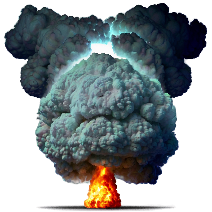 Atomic Explosion Simulation Png Fdu