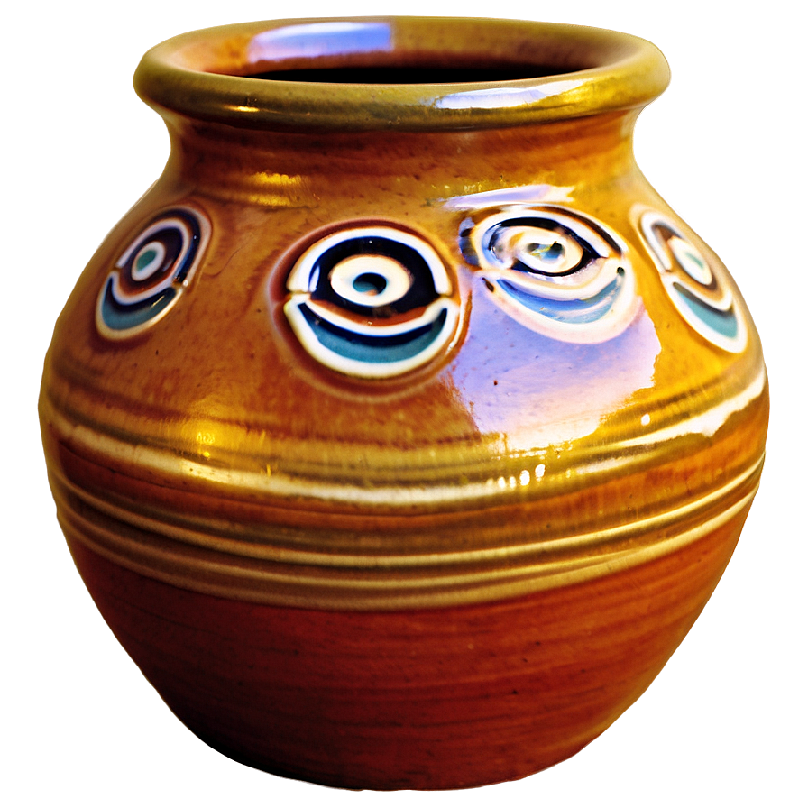 Auburn Glazed Pottery Png 1