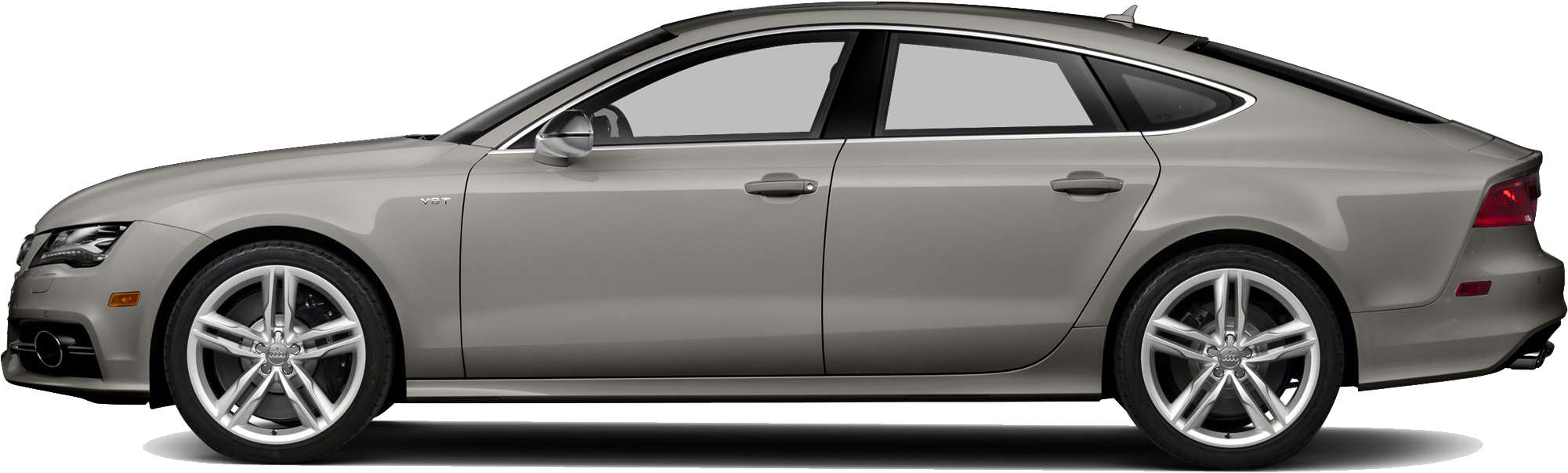 Audi Luxury Sedan Side View