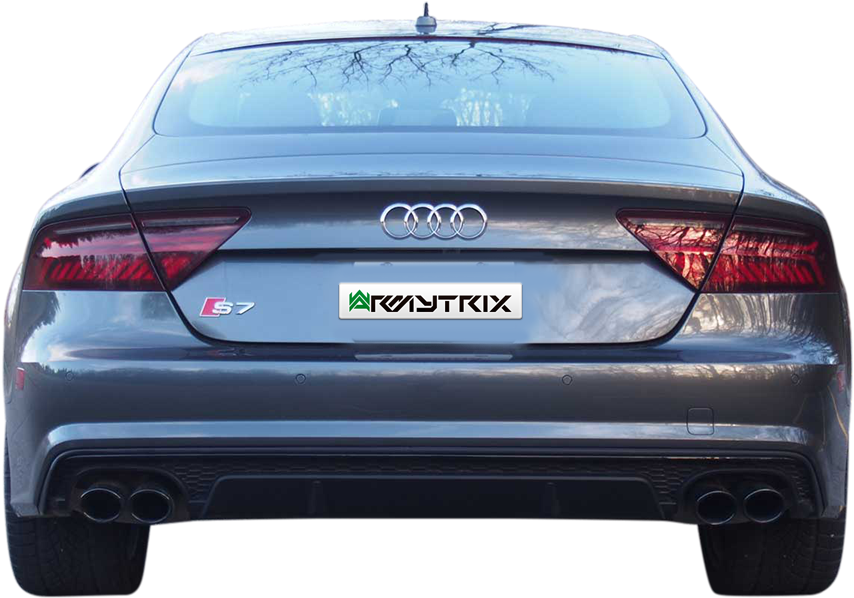 Audi S7 Rear View Car Image