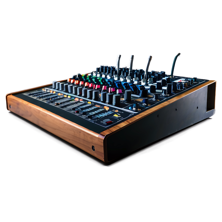 Audio Mixing Desk Png 14